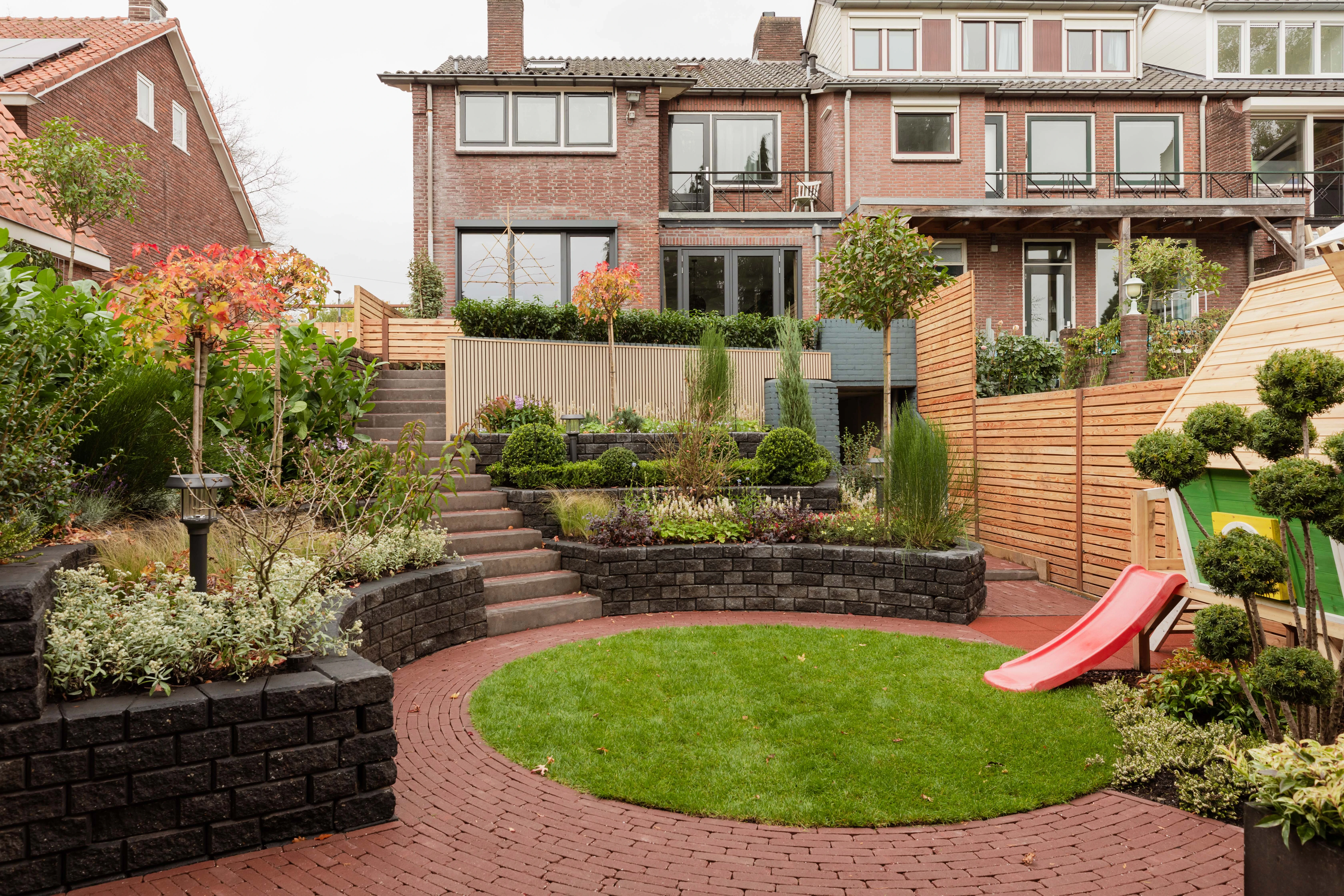 Schutting Douglas Rhombus Dubbelzijdig 180 x 180 cm - Afbeelding 3